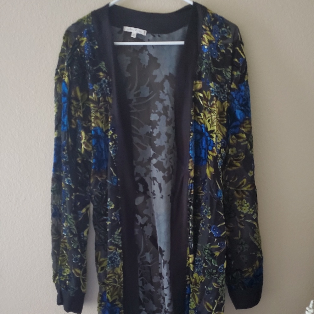 Velvet kimono
